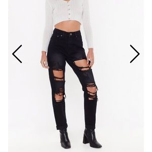 Nasty Gal Mom Jeans